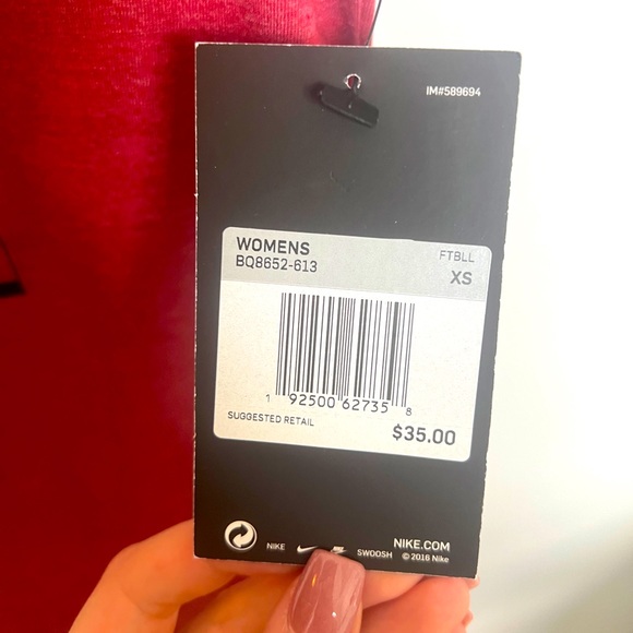 NWT Nike Alabama Short Sleeve V Neck T-shirt - Picture 2 of 6